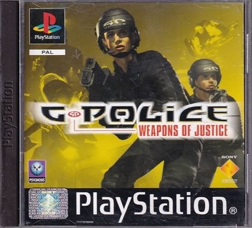 G-Police Weapons of Justice - PS1 (B Grade) (Genbrug)